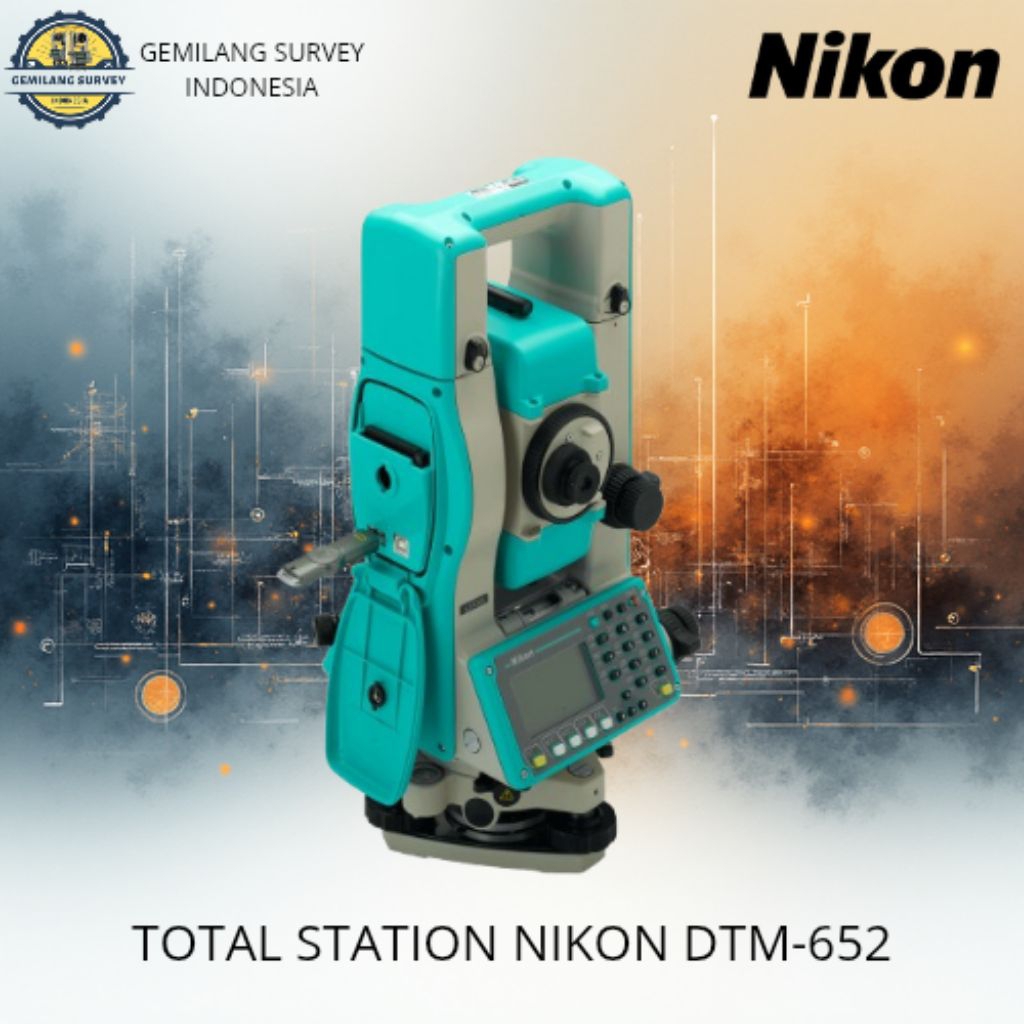 Total Station Nikon DTM-652 Bekas