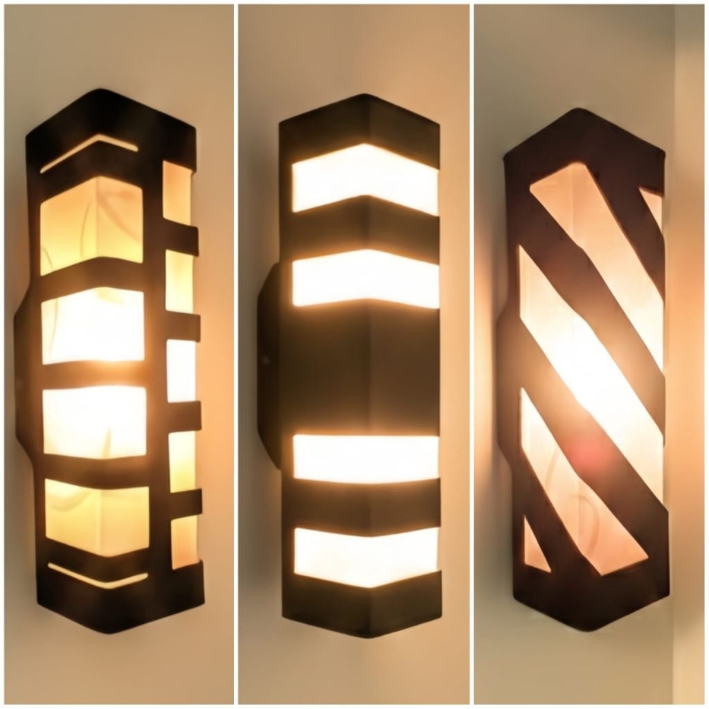 Lampu Dinding Lampu Teras Lampu Pilar Rumah Minimalis