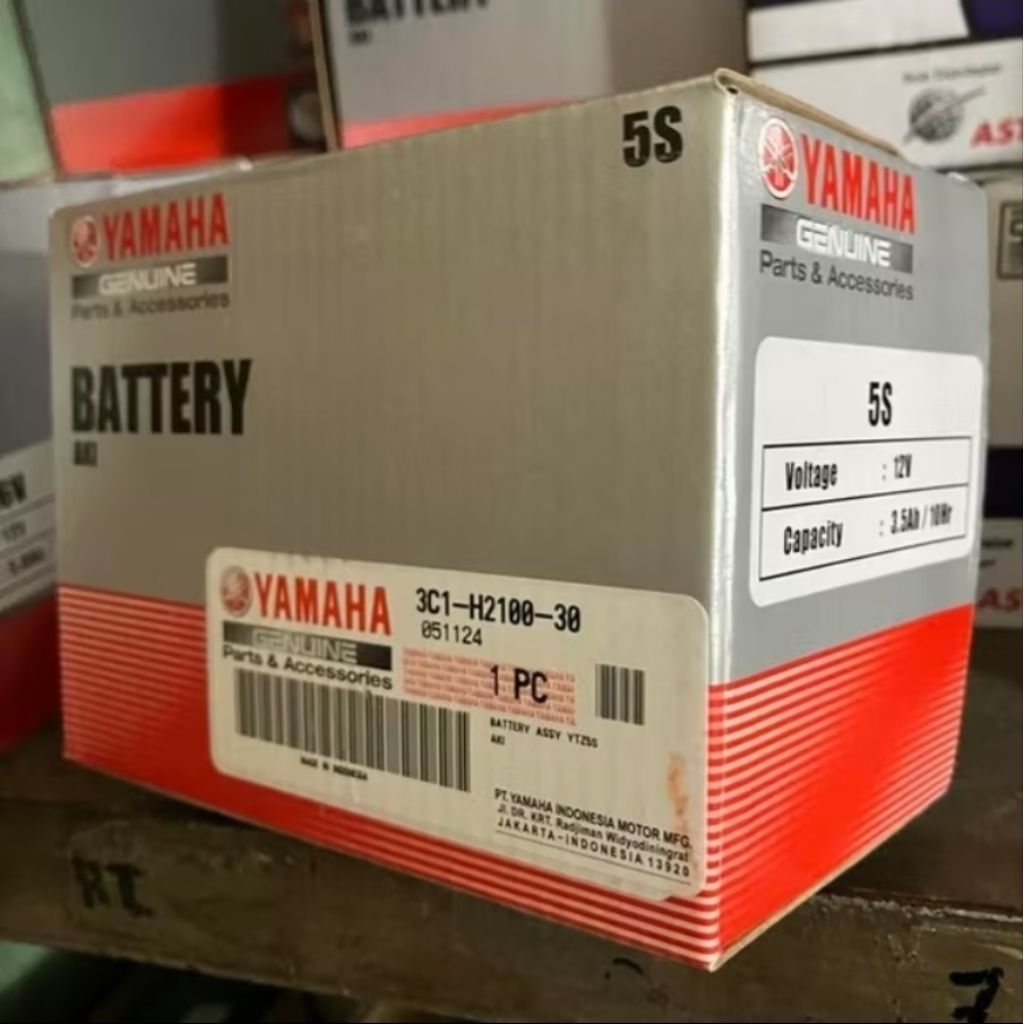 Aki Baterai YTZ5S YUASA 100% ORIGINAL MIO SOUL VIXION
