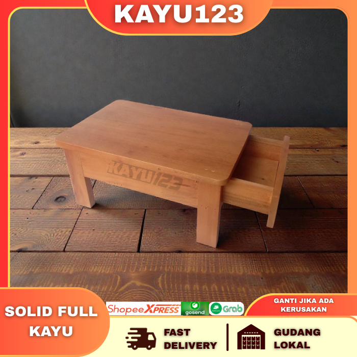 Meja Belajar, Meja Laptop, Meja Makan Lesehan Lengkap Dengan Laci