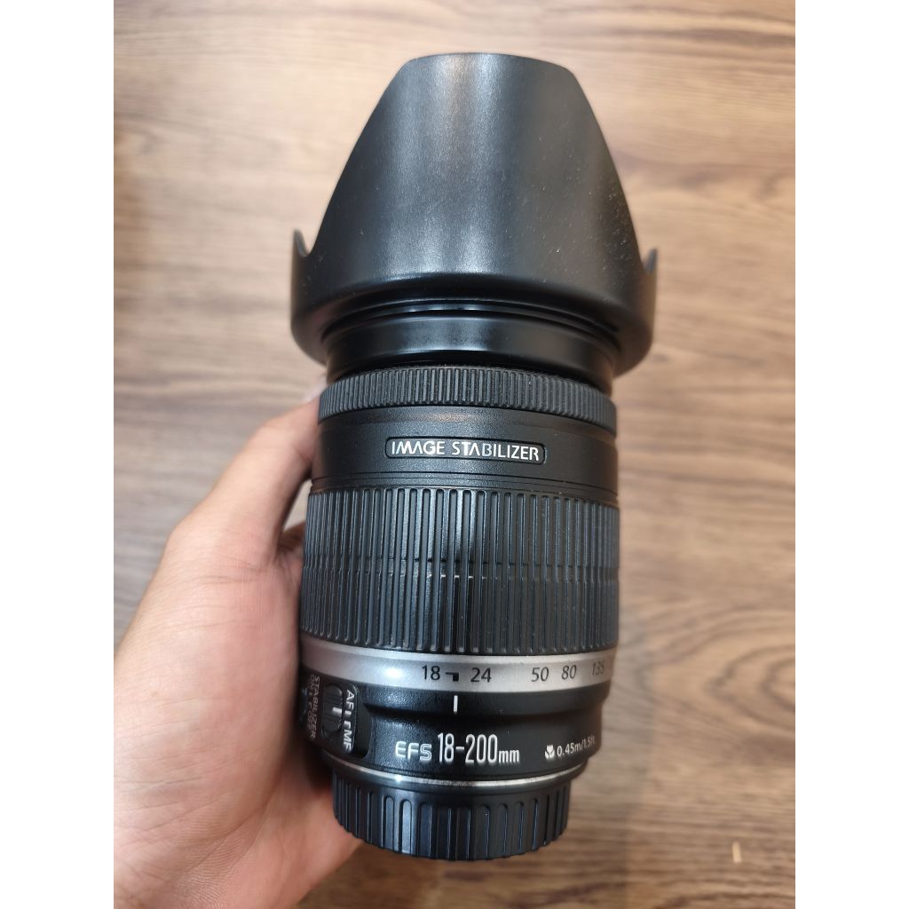 LENSA CANON 18 200 MM SECOND MULUS