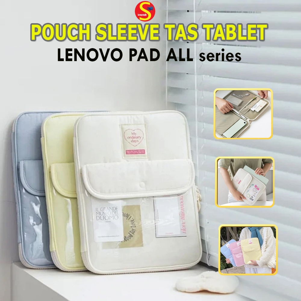 LENOVO Pad 11.0" Sleeve Pouch Tas Penyimpanan Laptop Tablet Premium Tas Jinjing