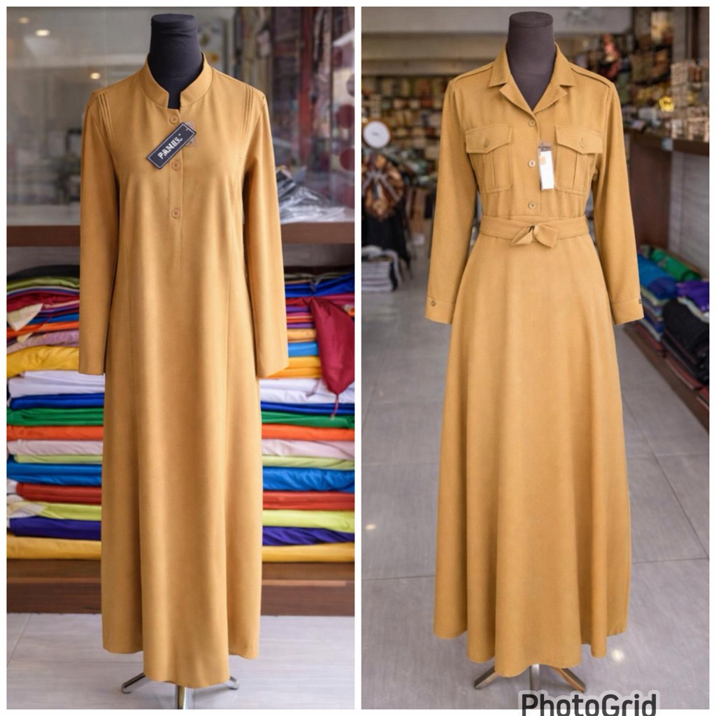 Gamis Dinas Pemda Keki / Khaki PNS / Gamis PDH
