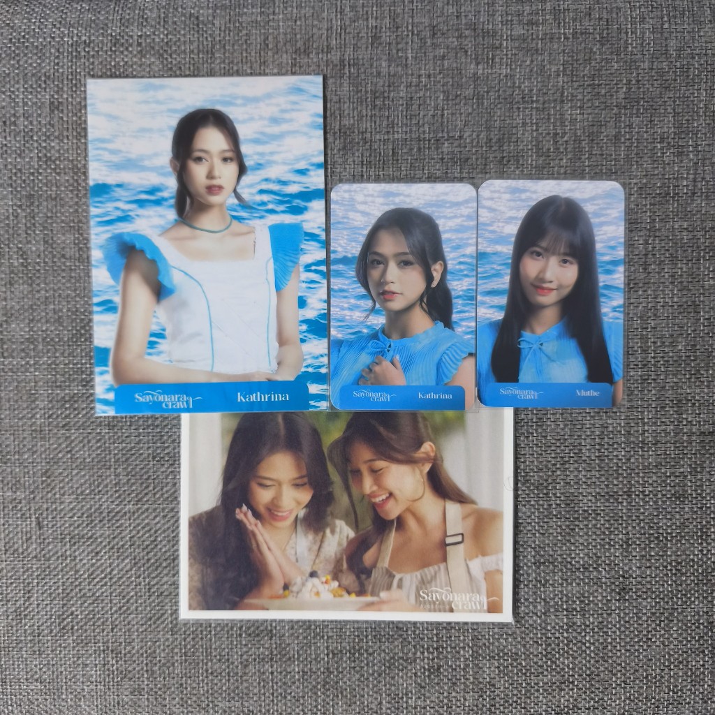Photopack Photocard Postcard Official JKT48 Sayonara Crawl