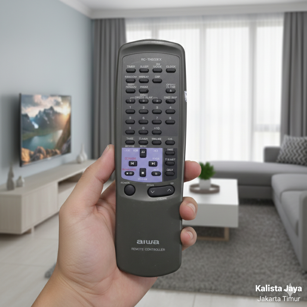 REMOTE REMOT DVD COMPO AIWA RC-TN520EX ORGINAL ASLI