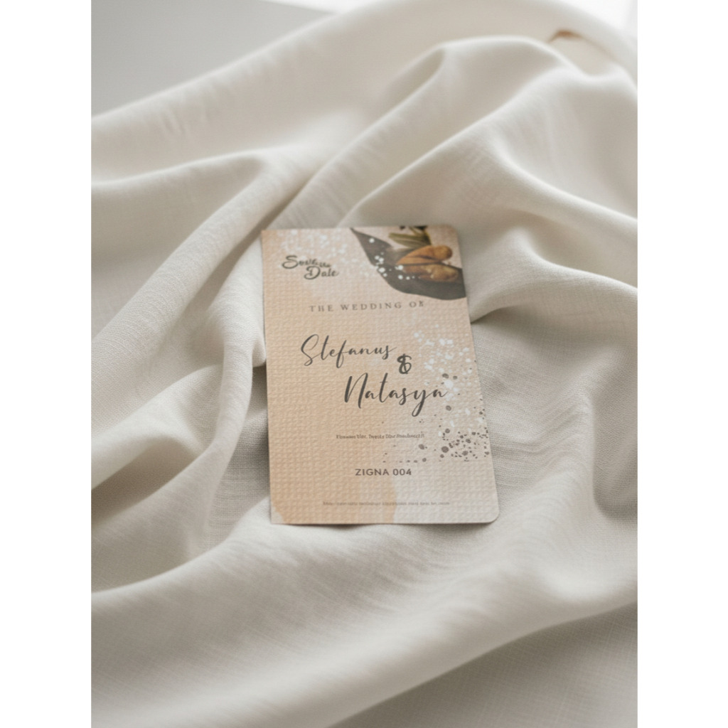 ZIGNA 04 - BLANGKO UNDANGAN KOSONG MURAH READY STOCK