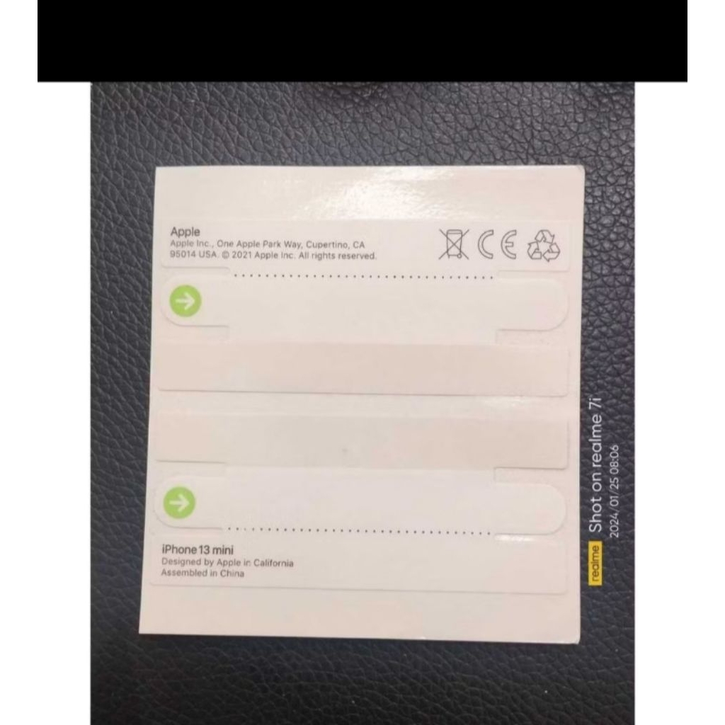 STIKER SEGEL IPHONE AL TYPE