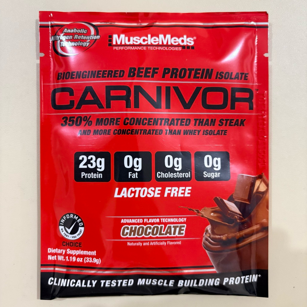 Musclemeds Carnivor Beef Protein Isolate 4 Sachet