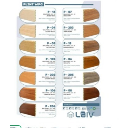 Plint | Skirting WPC LAIV 10 cm