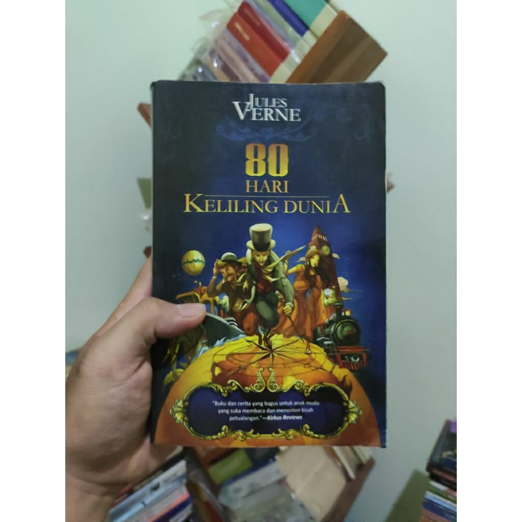 [PRELOVED ORI] 80 Hari Keliling Dunia - Jules Verne Buku Bekas