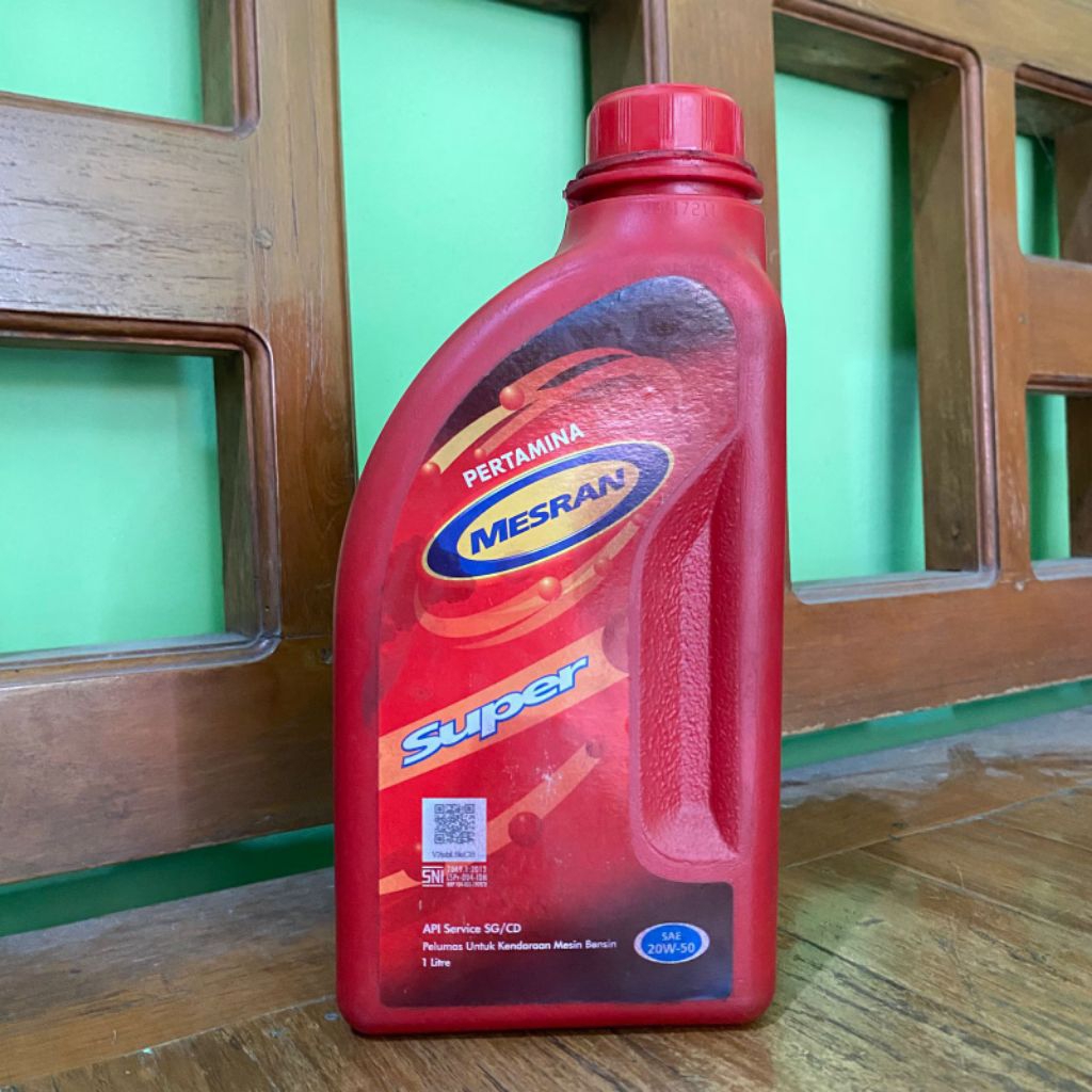 OLI PERTAMINA MESRAN SUPER 1 LITER