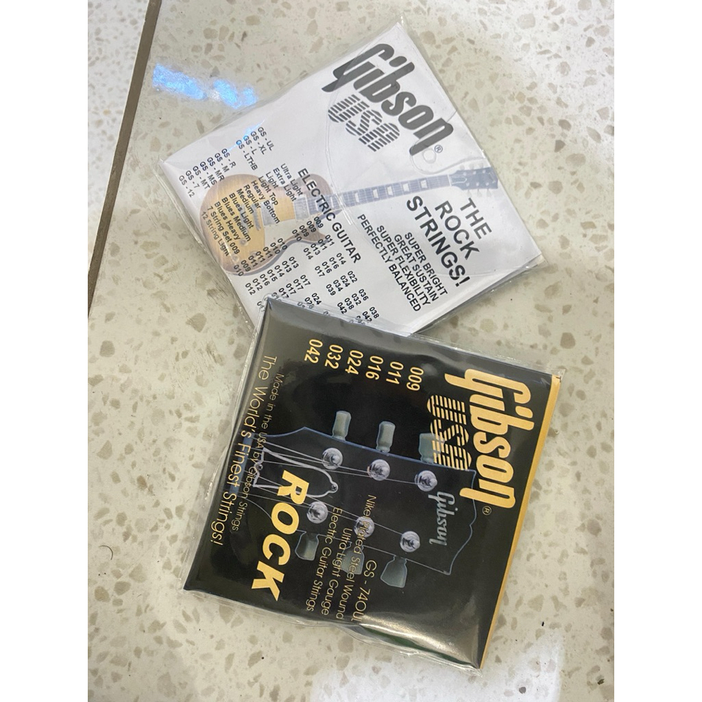 senar gitar Gibson 09 USA