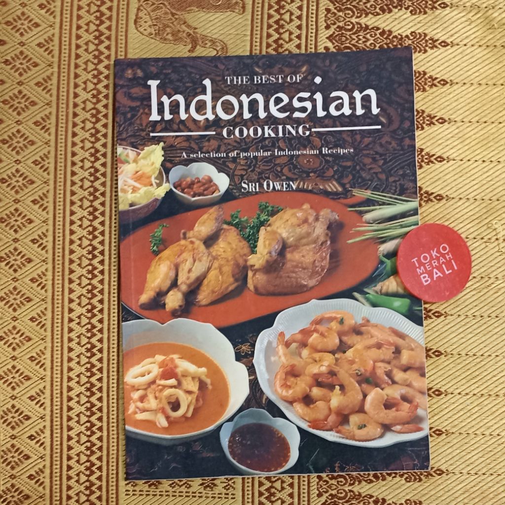 Buku Sri Owen Indonesian Cooking the best of kumpulan resep