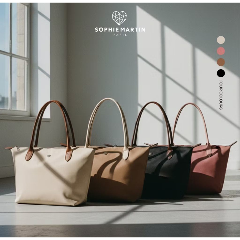 TOTE BAG WANITA FRANCINE BAG TAS SOPHIE MARTIN PARIS ORIGINAL