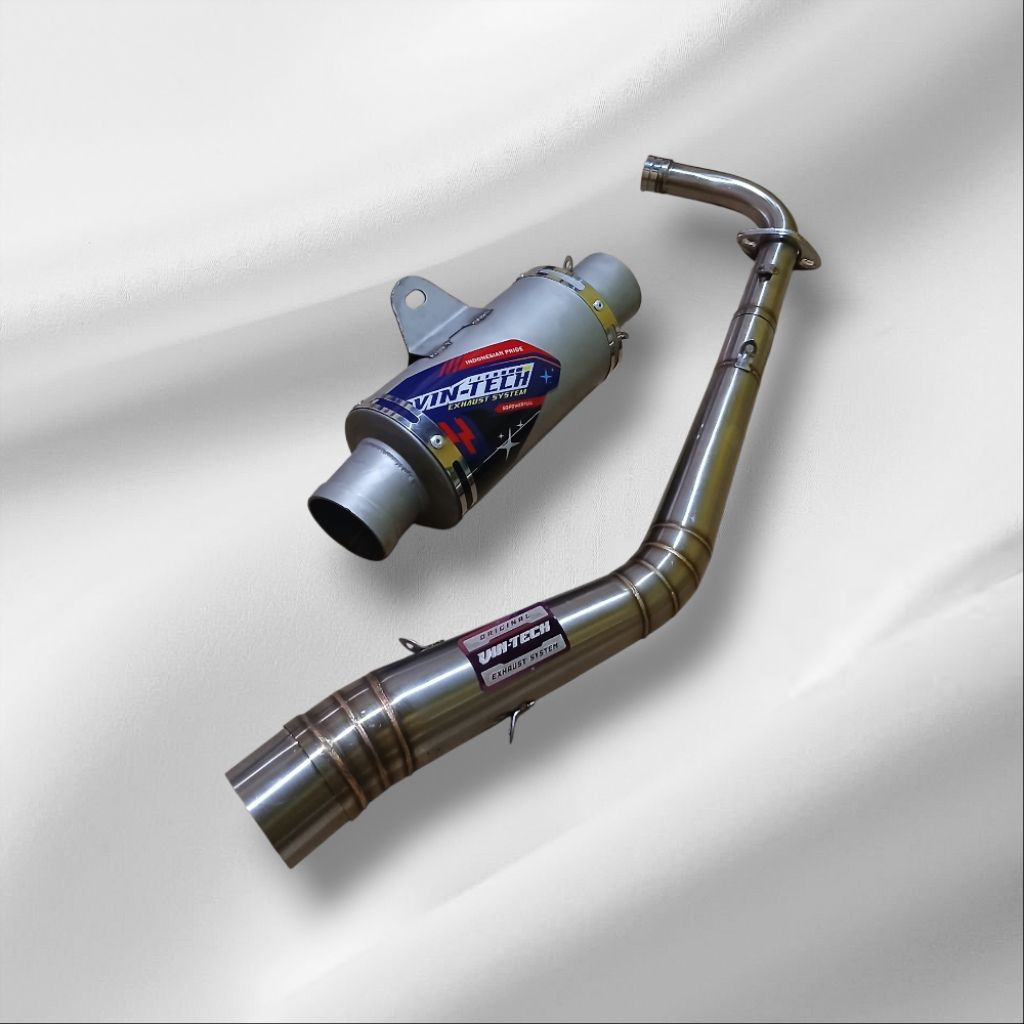 FULL SYSTEM KNALPOT BEBEK GTX RBT130 CC TYPE BOLD MINI