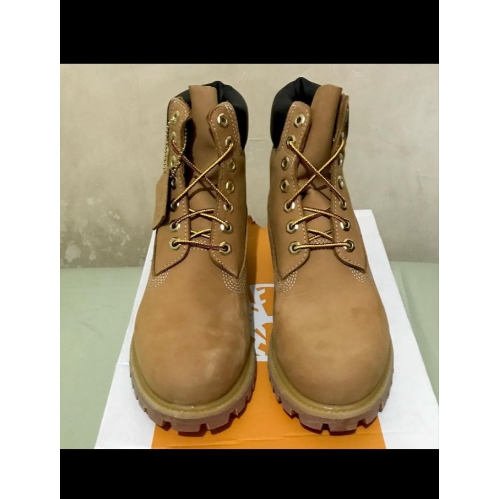 TIMBERLAND 6 IN WATERPROOF BOOT WHEAT NUBUCK