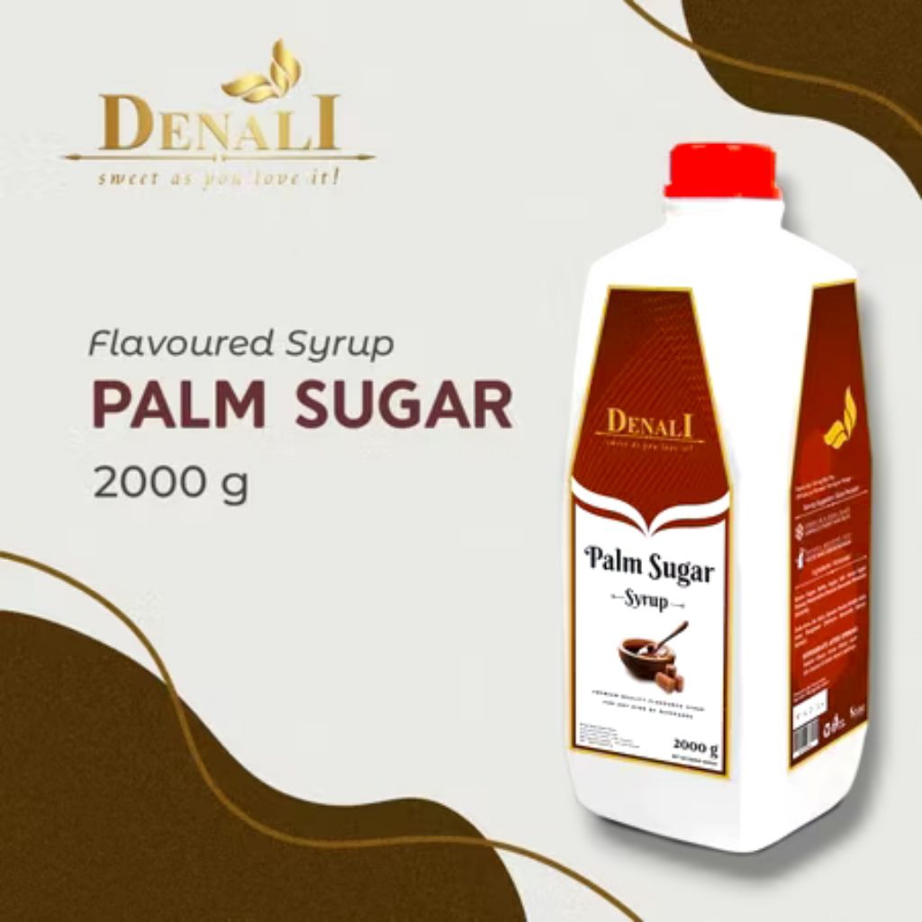 Denali syrup palm sugar 2000gram - Sirup minuman palm sugar - Palm sugar puree