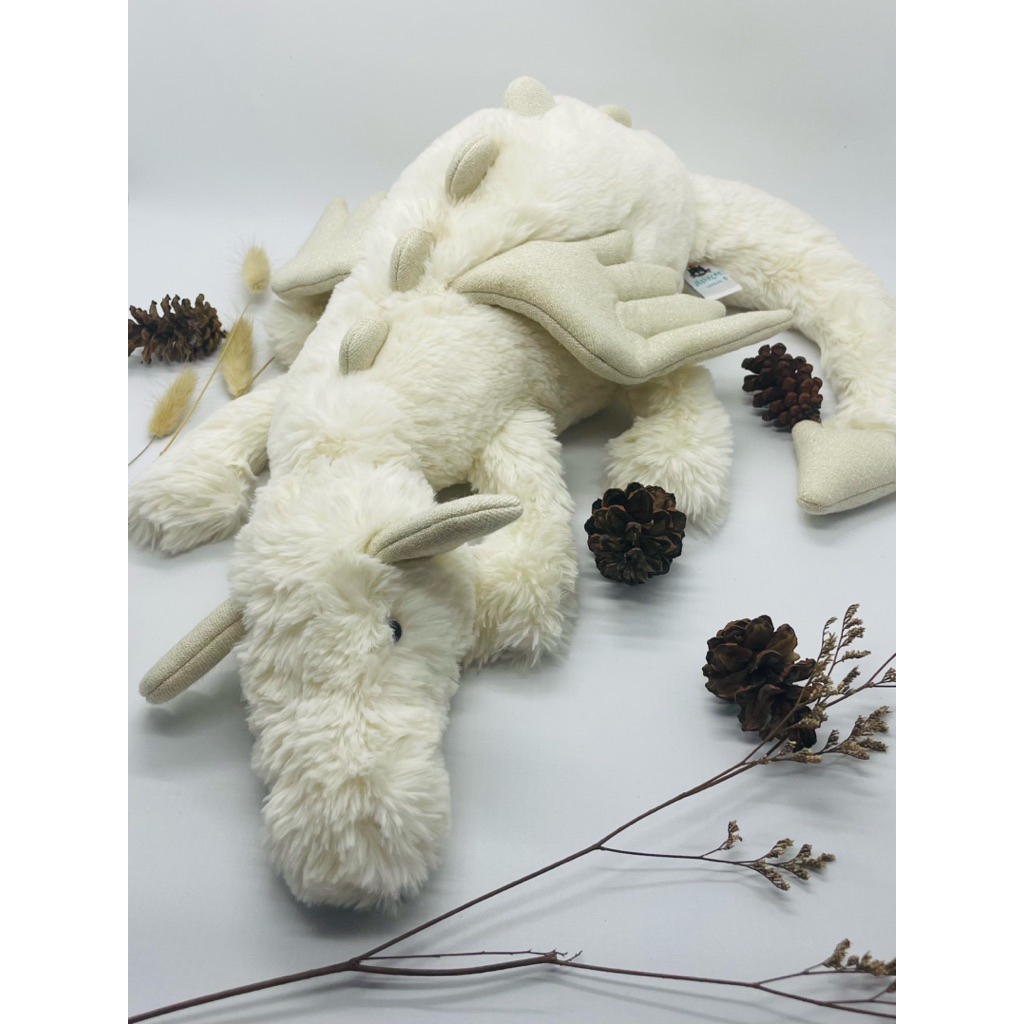 large snow dragon by jellycat