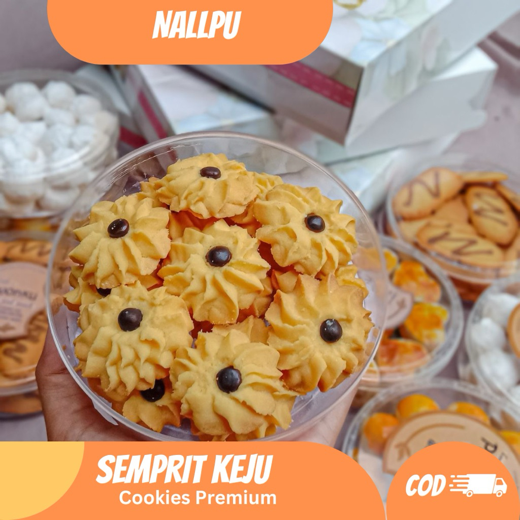 kue kering semprit / kue kering semprit original keju/ kue kering semprit coklat / kue kering hari r