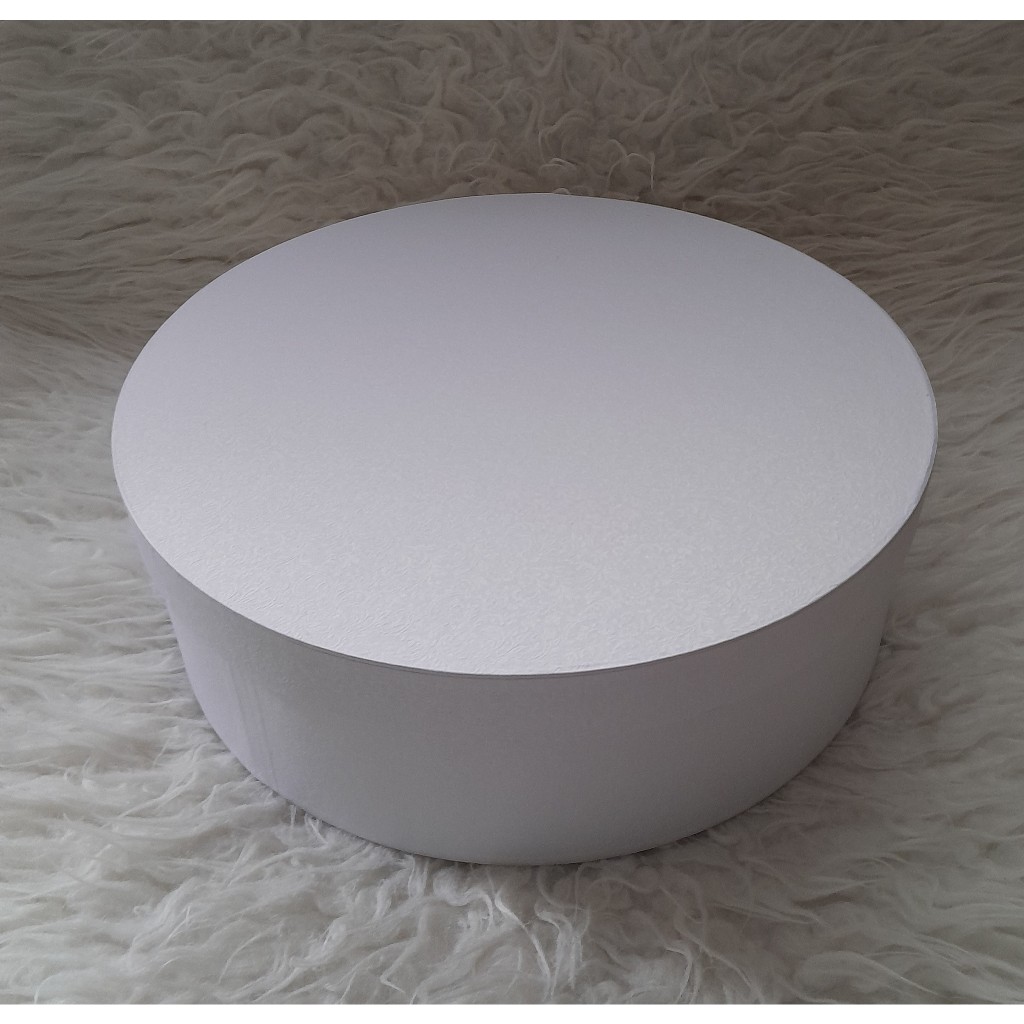 Bloom Box uk. D30 T12 / Box Bulat Tutup Mika  / Gift Box Bulat /  Box Tabung