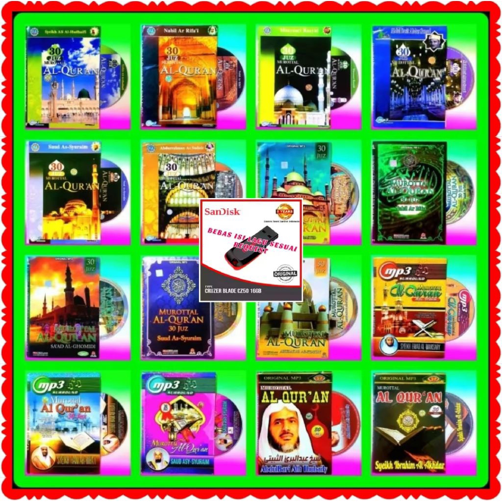 FLASHDISK ISI MUROTTAL ALQURAN-FLASHDISK MUROTTAL ALQURAN 30 JUZ-FLASHDISK MUROTTAL MP3-USB MUROTTAL