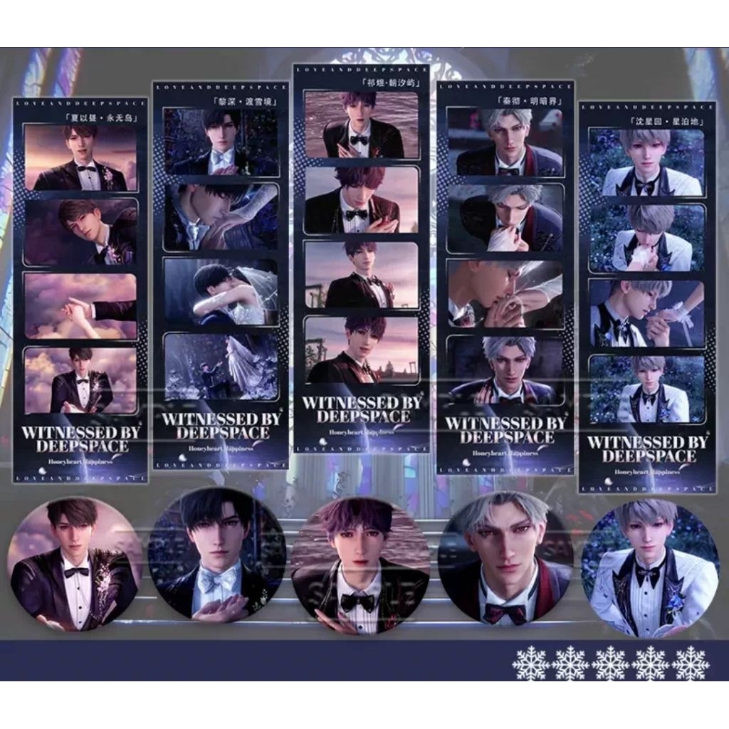 Ready Set Badge + Laser Ticket Love and Deepspace