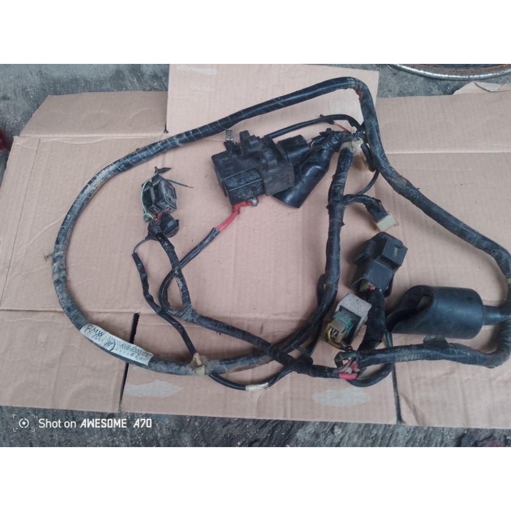 kabel bodi + CDI + kiprok Honda Vario 110 karbu seken ORI copotan masih normal