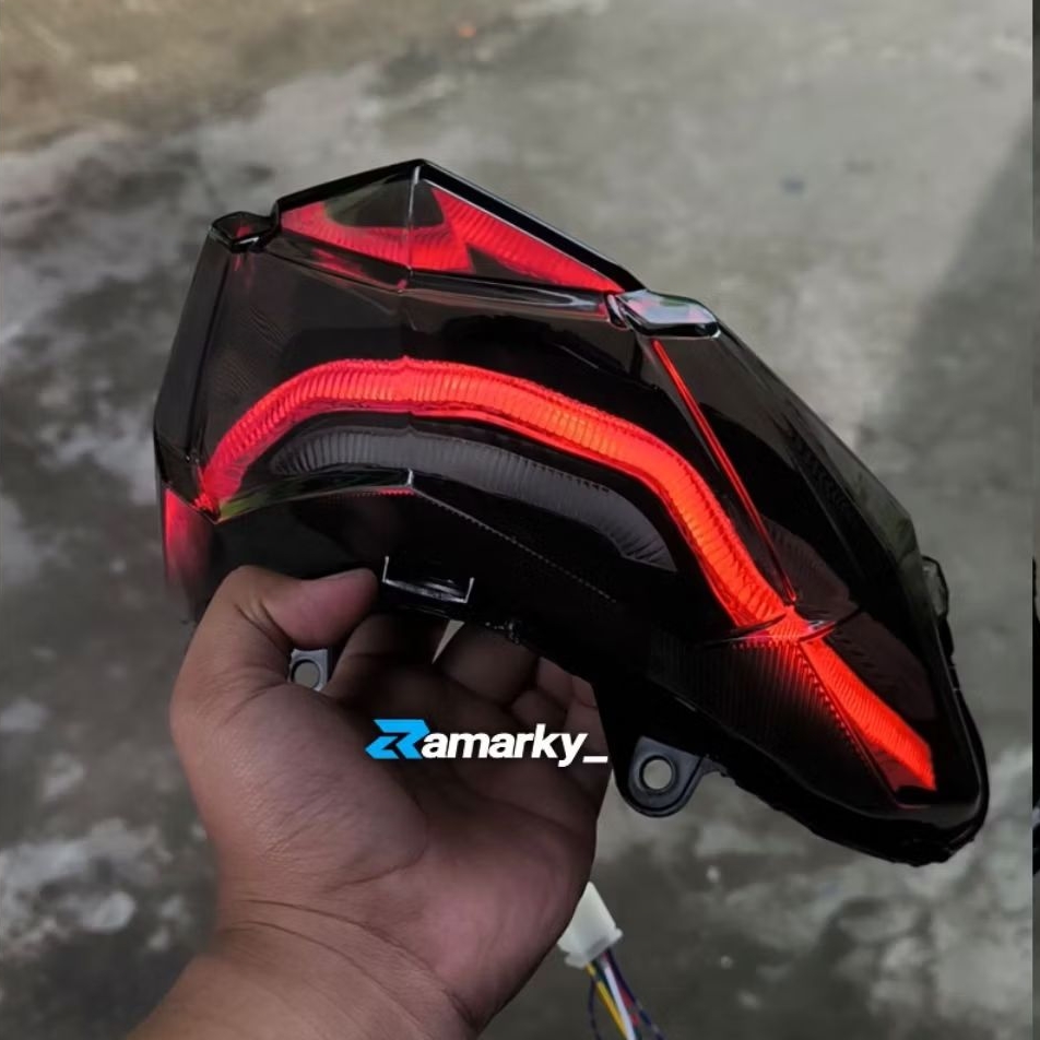 Stoplamp 3D akrilik grafir Vario LED OLD