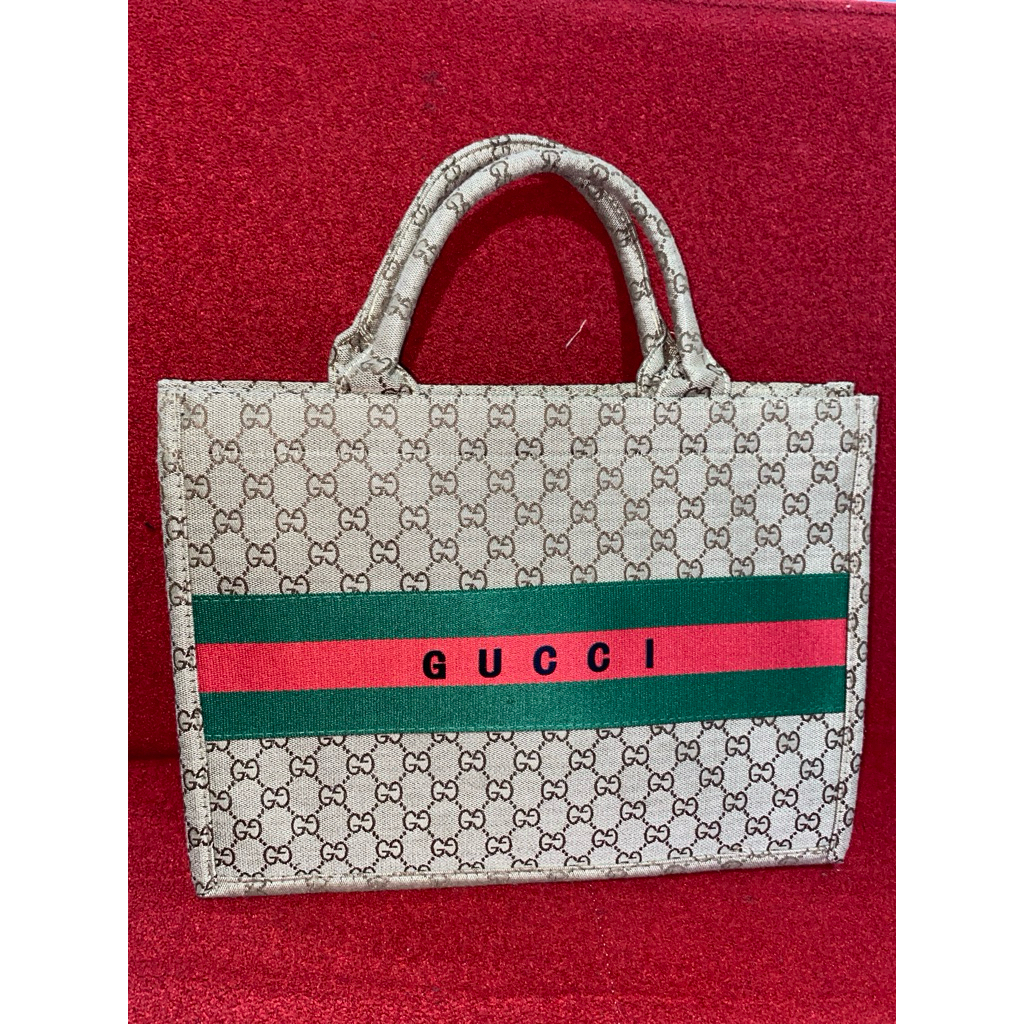 tas gucci tote preloved