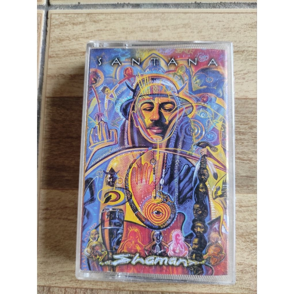 kaset pita SANTANA "shaman"