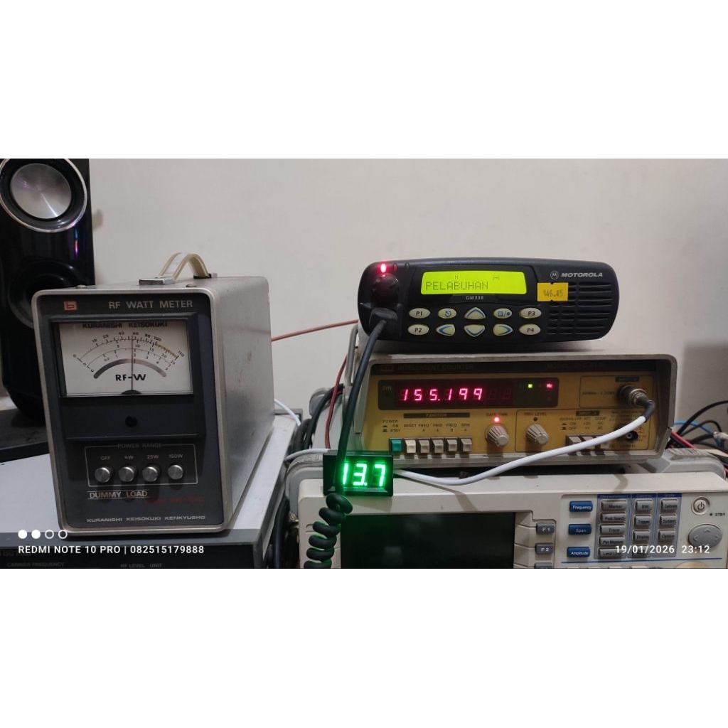 RADIO RIG MOTOROLA GM 338 VHF - Alat Komunikasi Dengan Kualitas Suara Jernih dan Fitur Lengkap