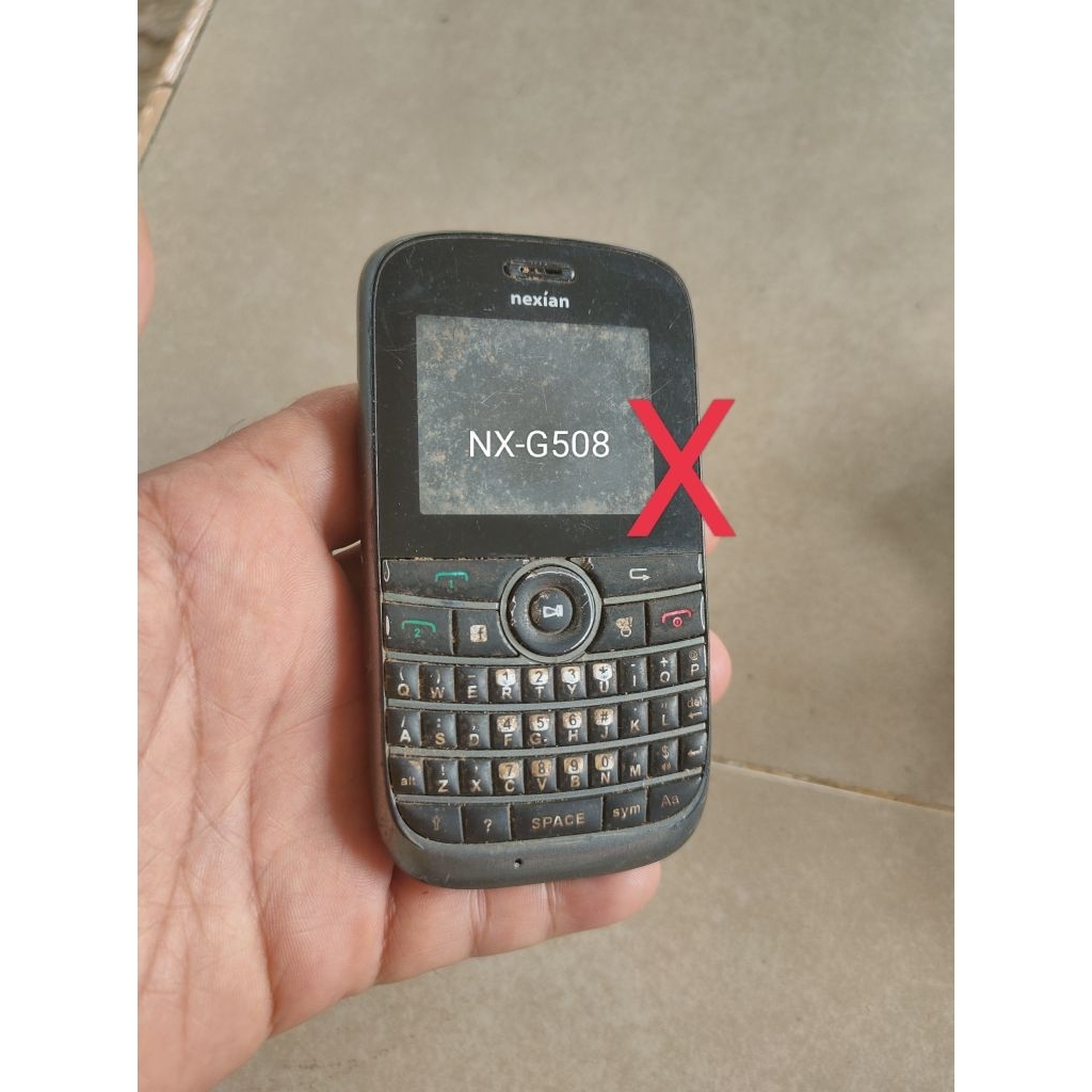 HP Nexian NX-G508 rusak seadanya