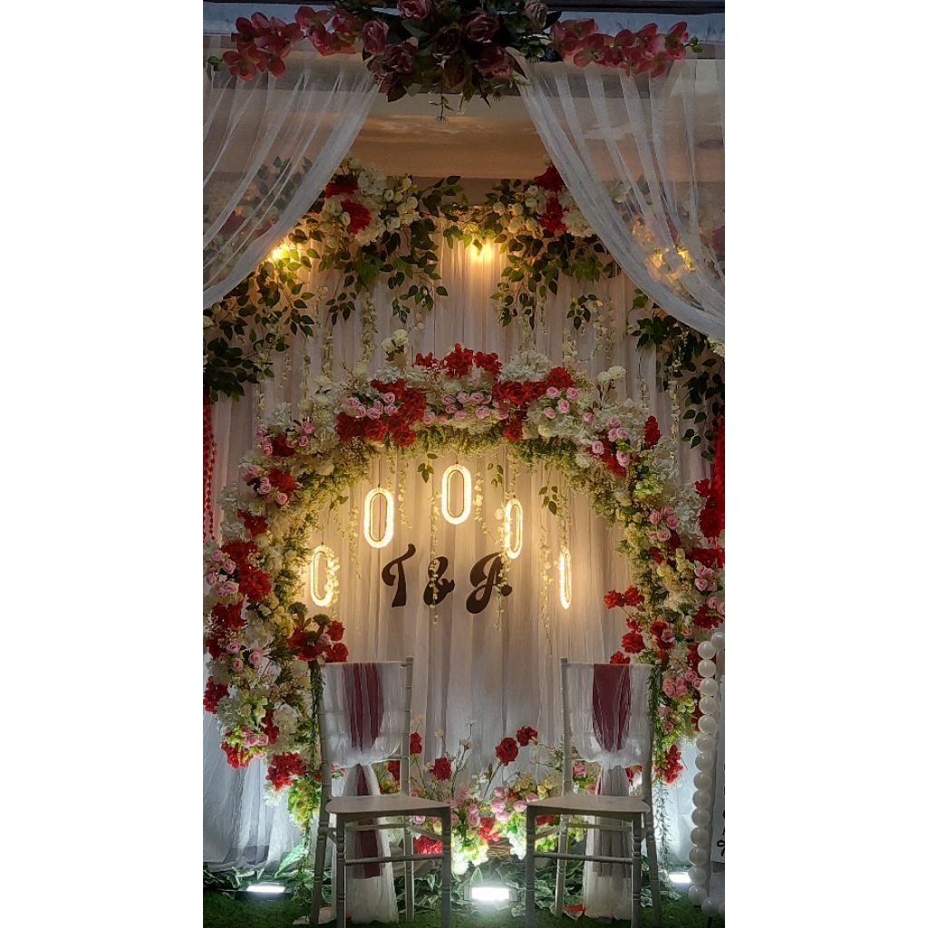 Jasa Decor Lamaran/decor tunangan/decor pernikahan/decor ahkad