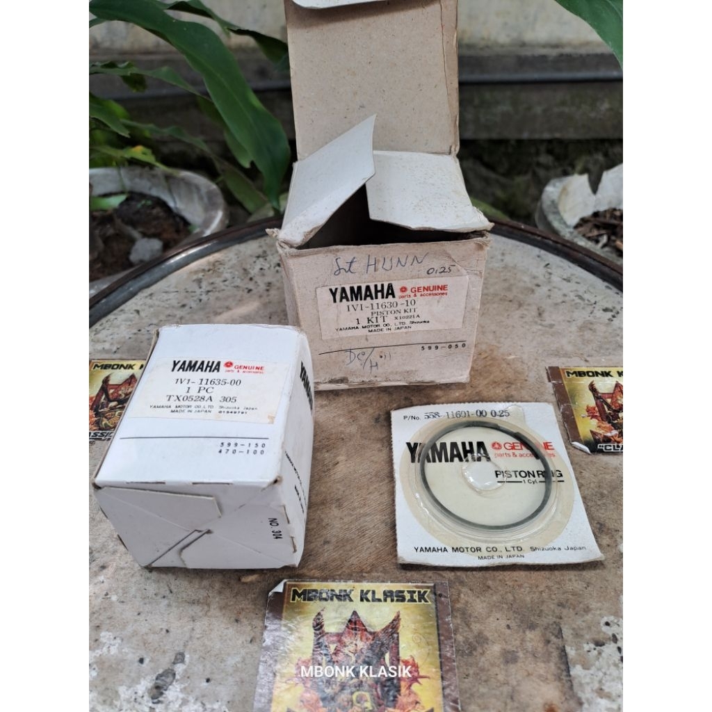 piston yamaha rx100 ORIGINAL NOS 1V1 piston rx100 piston rx 100 seher yamaha rx100