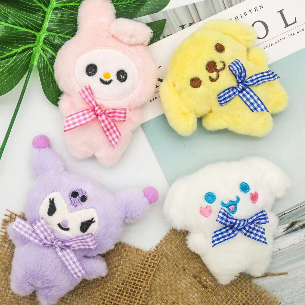 Gantungan Kunci Lucu Gantungan Kunci Bulu Ornamen Boneka Kartun