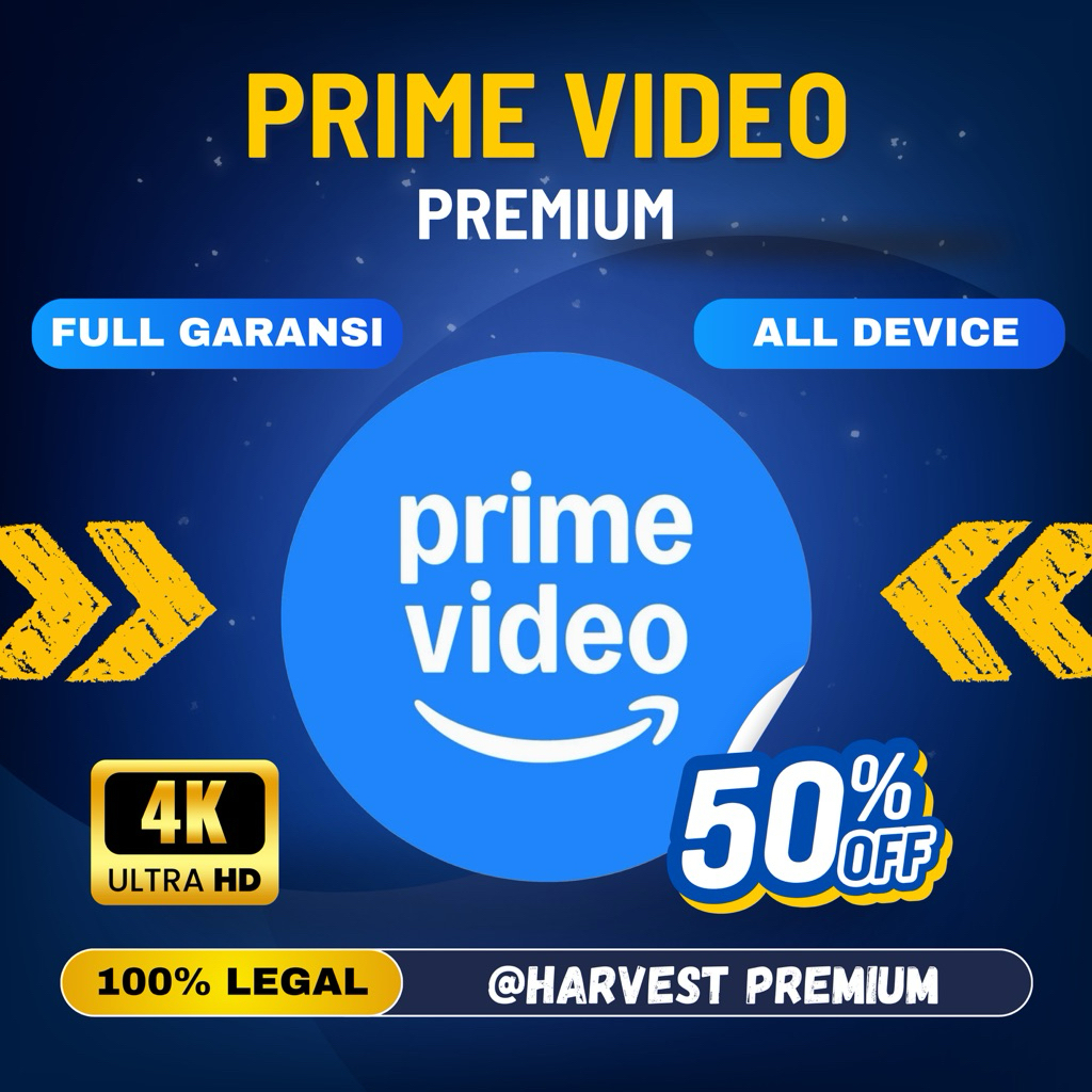 PREMIUM PRIME VIDEO PRIVATE FULLGARANSI