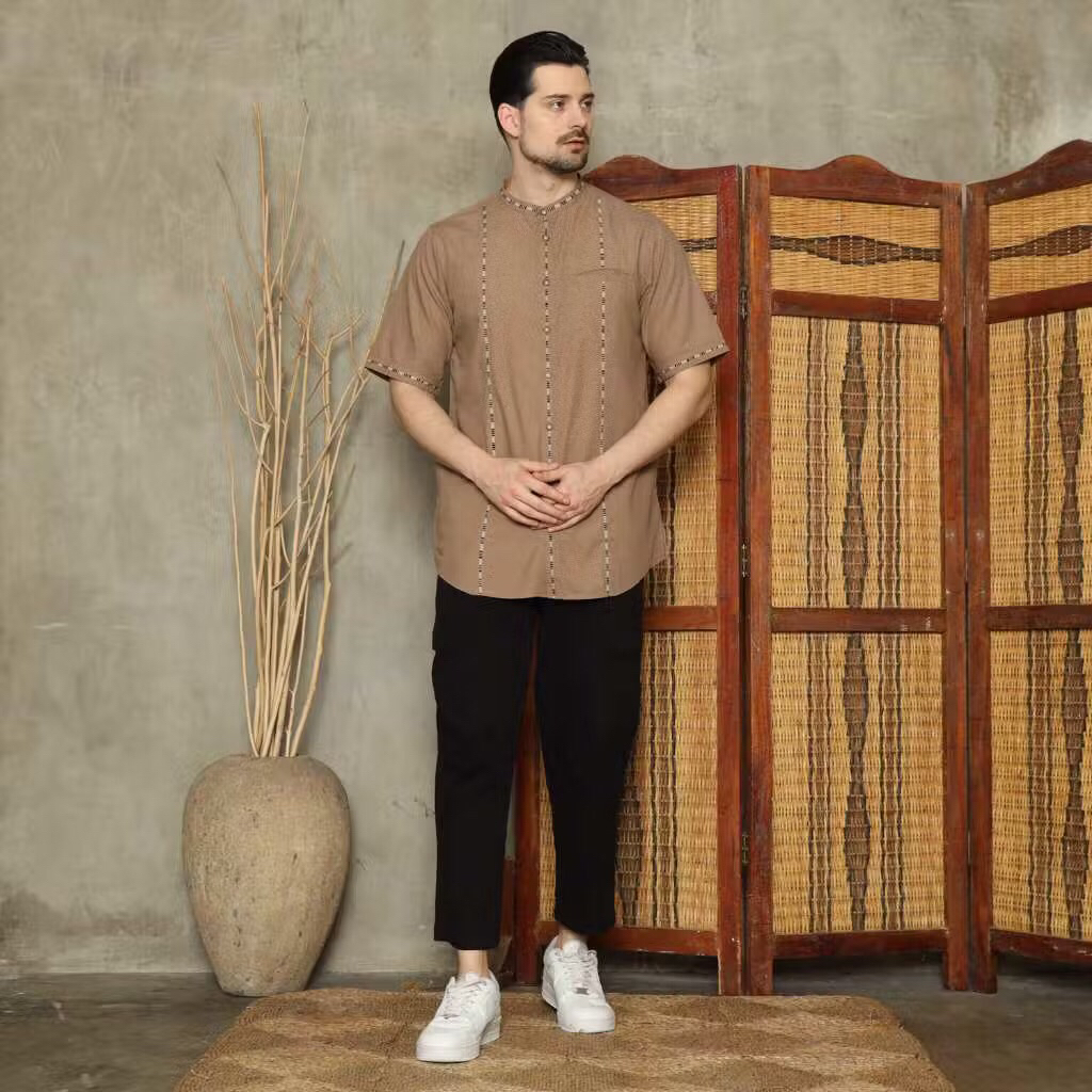 BAJU KOKO FATIH BAJU KOKO PRIA LENGAN PANJANG LENGAN PENDEK