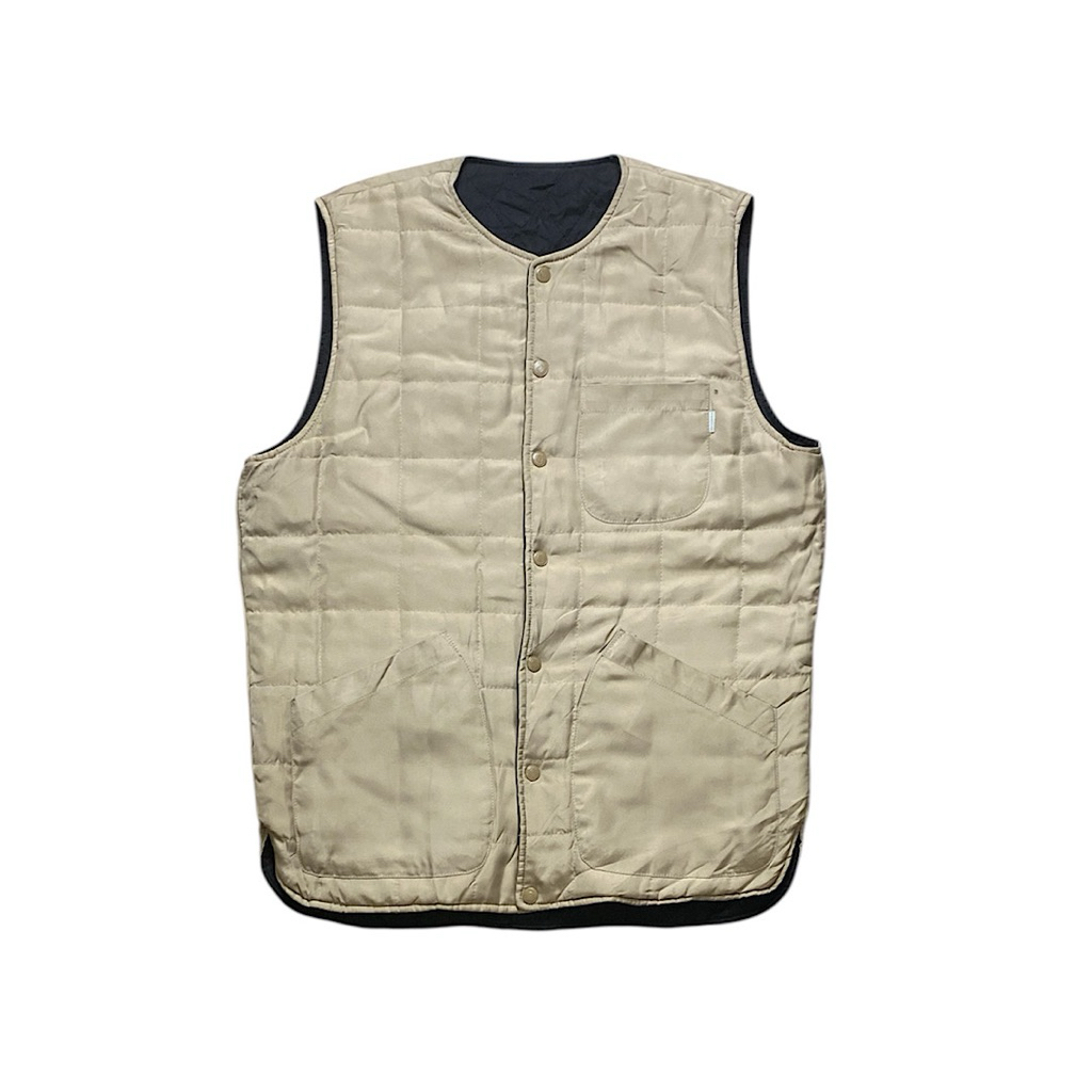 Vastic collarless reversible vest rompi second