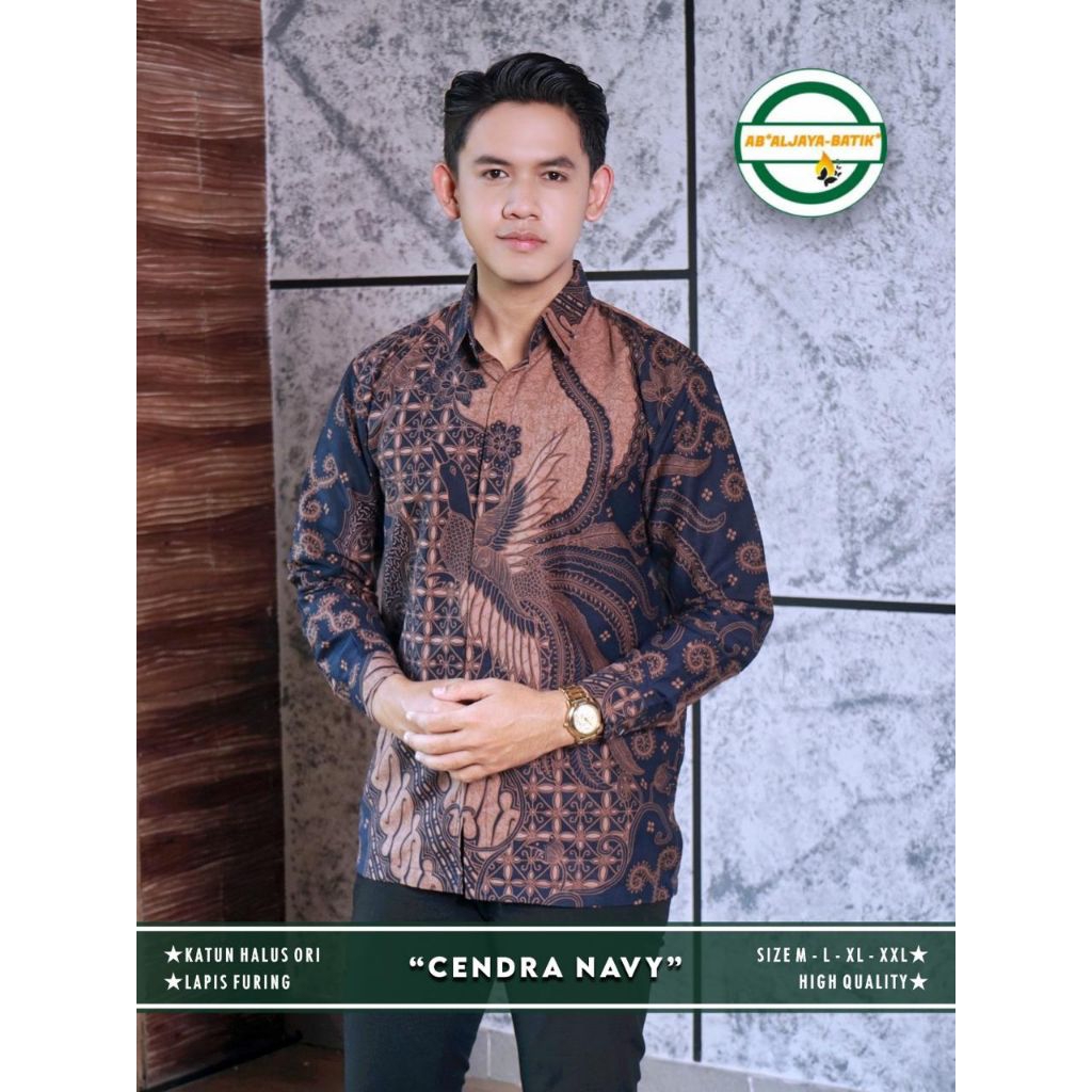 Kemeja Batik Slimfit Pria Kemeja Batik Premium Baju Batik Sragenan Pria Dewasa Mewah 2025 Kemeja Ter