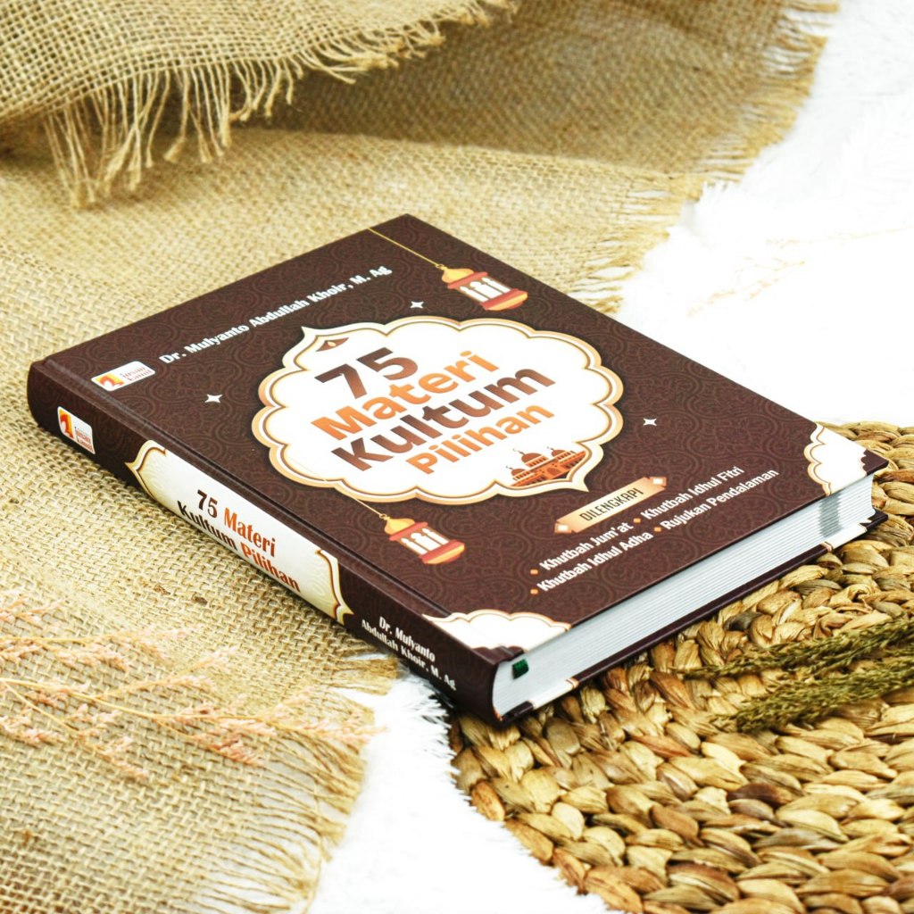 Buku 75 Materi Kultum & Tausiyah Pilihan Terlengkap | Panduan Dai Khatib Ceramah Hard Cover