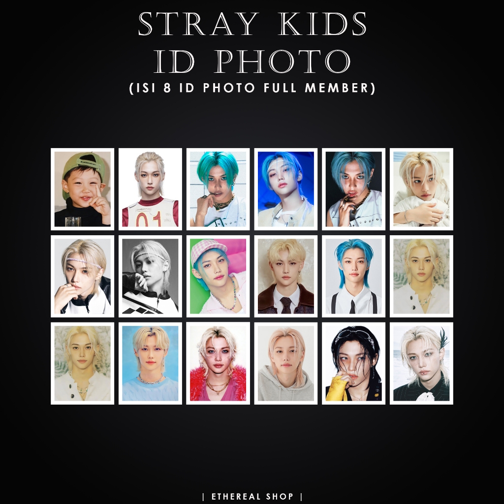 [ISI 8] ID PHOTO STRAY KIDS PAS FOTO STRAY KIDS PHOTOCARD STRAY KIDS