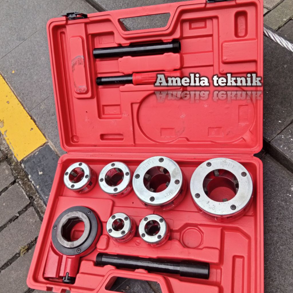 Alat Pipa Senai Manual 1/2" - 2 Inch.Model Ridgid