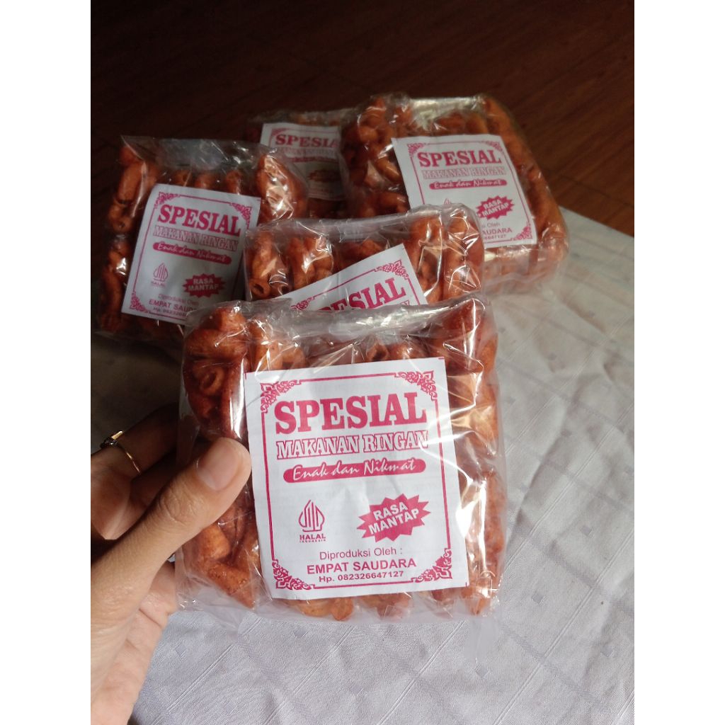 makaroni - jajanan SD - jajanan pedas