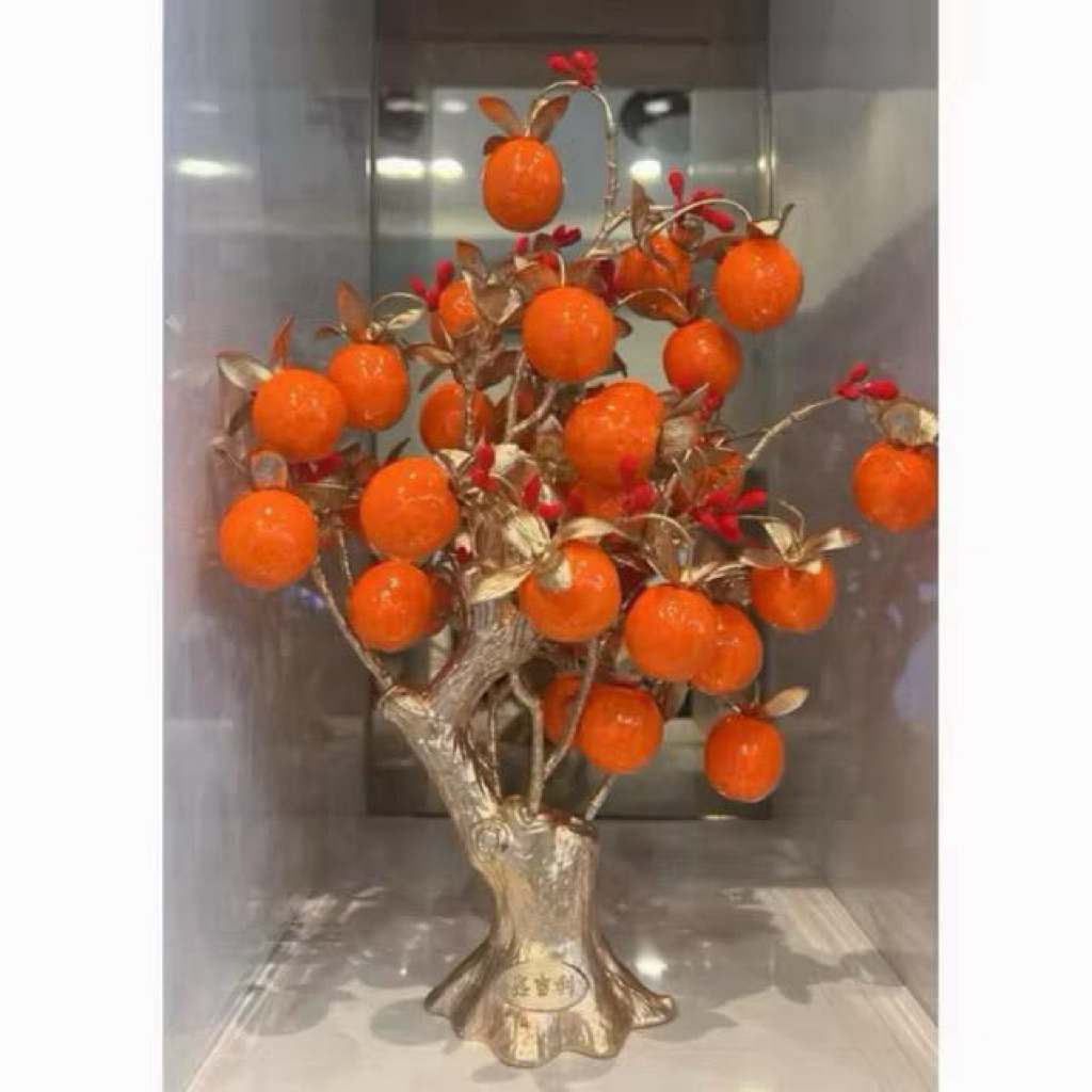 pohon imlek / pajangan imlek / pohon jeruk apel