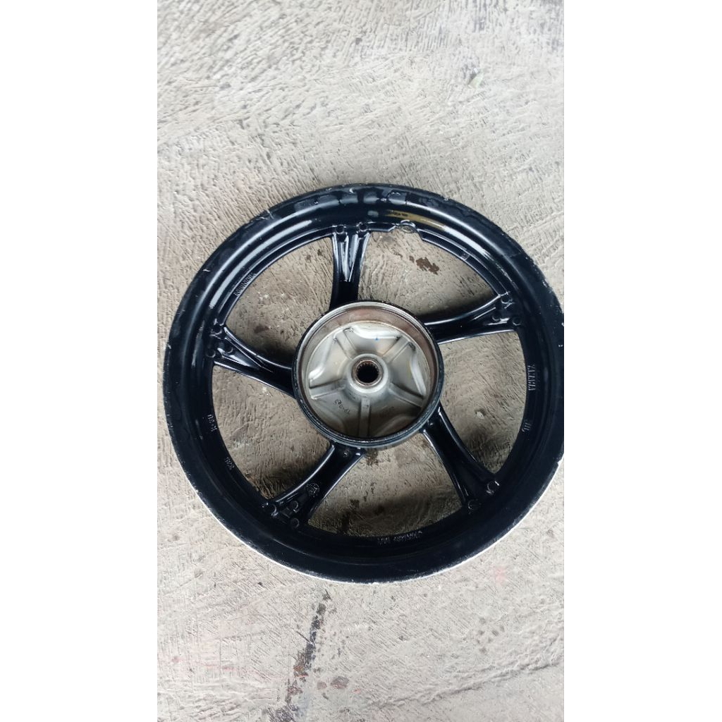 velg belakang Xeon karbu Xeon injeksi bisa di pasang di Pino m3 Mio s original bekas