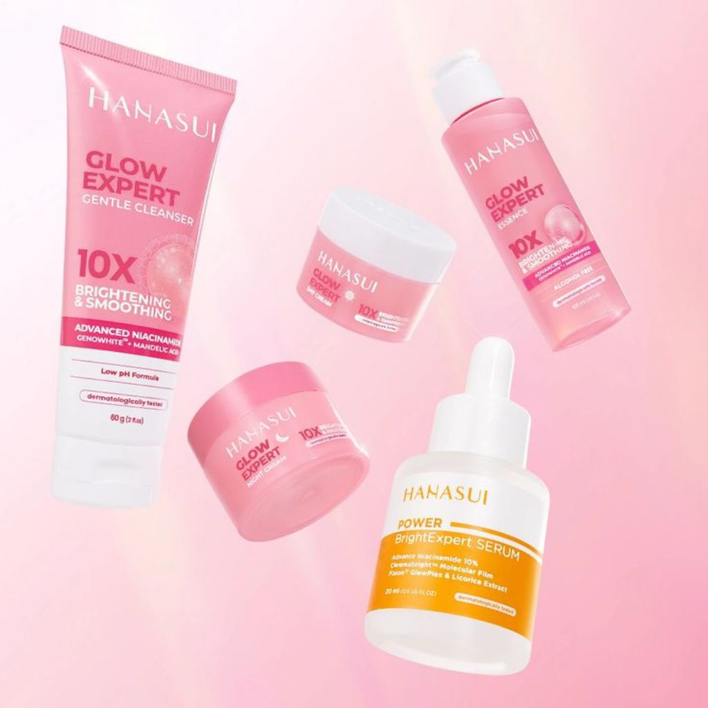 1 PAKET SKINCARE HANASUI 5 PRODUK