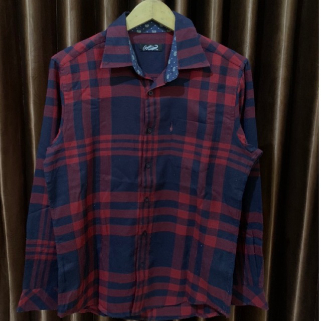 kemeja flanel By Crocodile