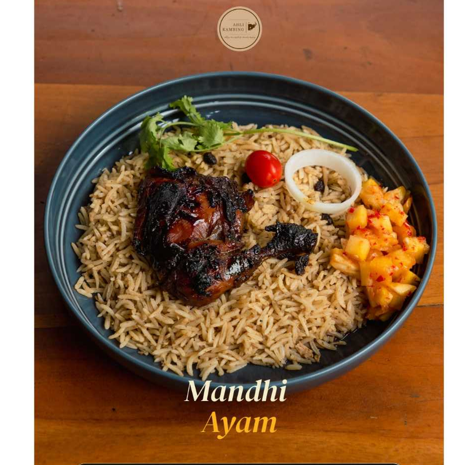 (INSTAN) Nasi Kebuli/Mandhi Ayam Bakar 1 Porsi