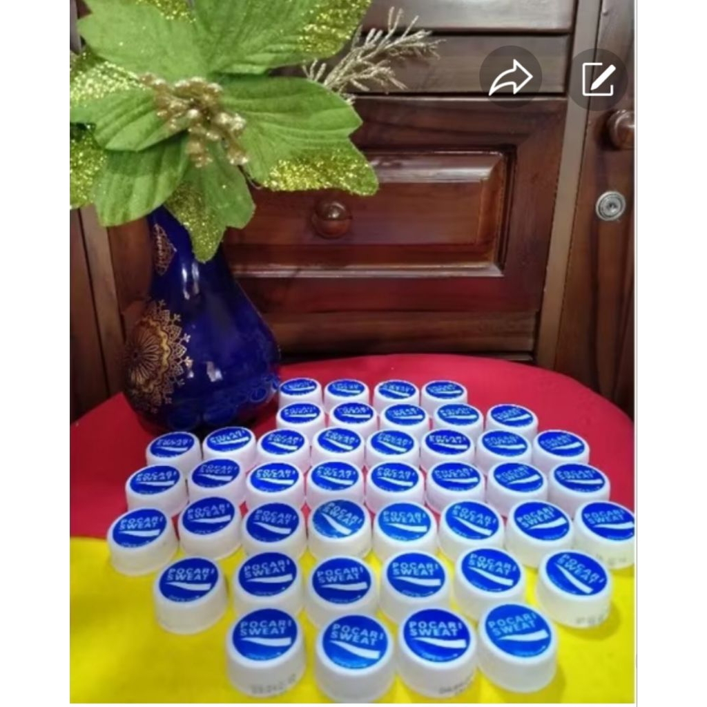 TUTUP BEKAS  TEHPUCUK, SPRITE,FANTA (50biji)