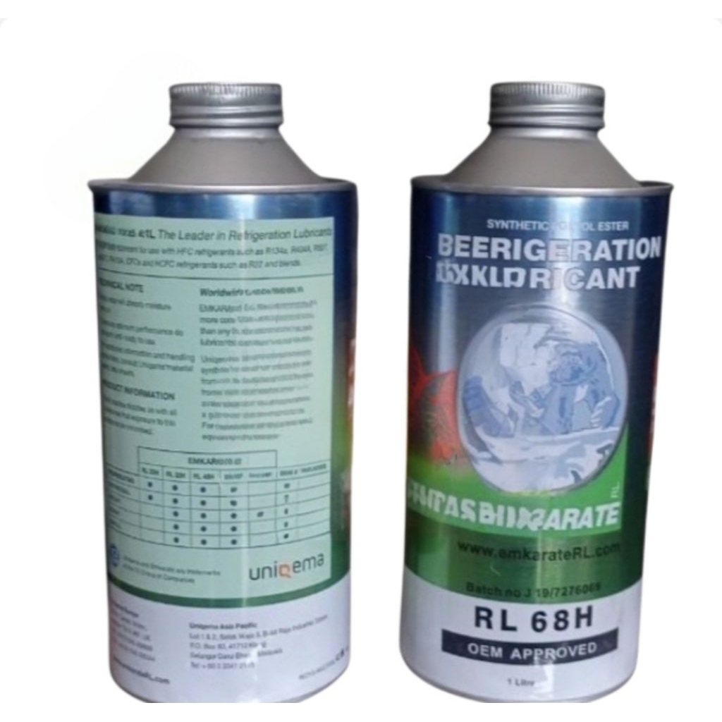 Oli kompresor Ac Mobil Emkarate R134